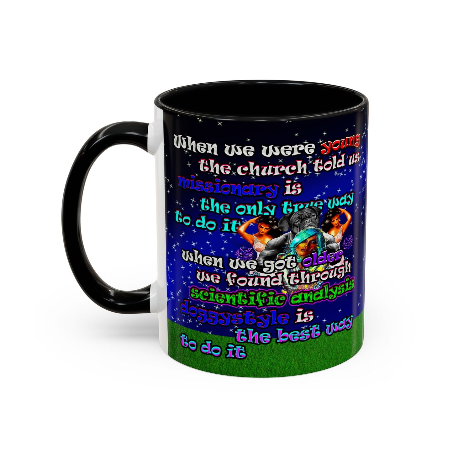 doggystyle - Accent Mug ('snoops' background)