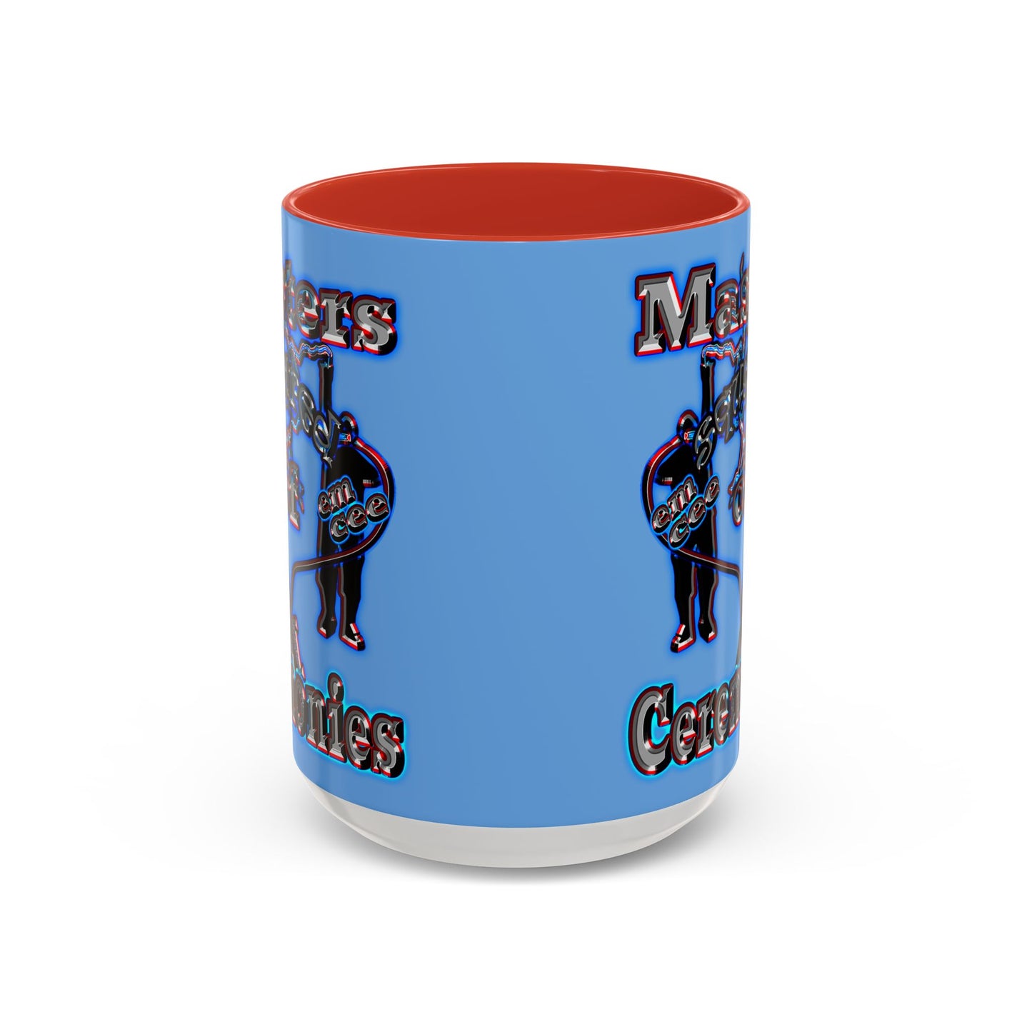 em cee squared - Accent Mug (light blue)