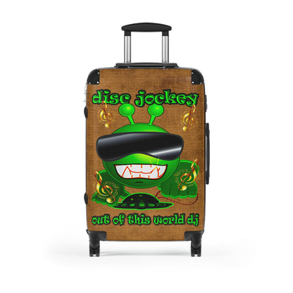 disc jockey - Suitcase (brown papyrus)