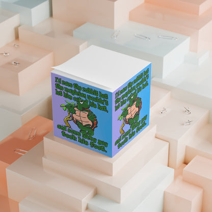 turtle race - note cube (light blue-purple wave)