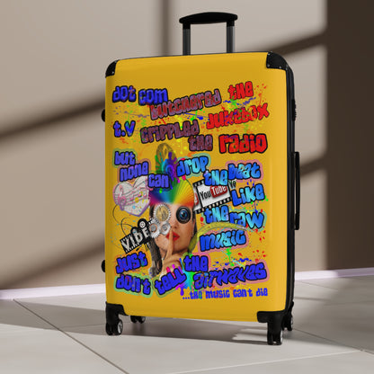 drop the beat - Suitcase (yellow)