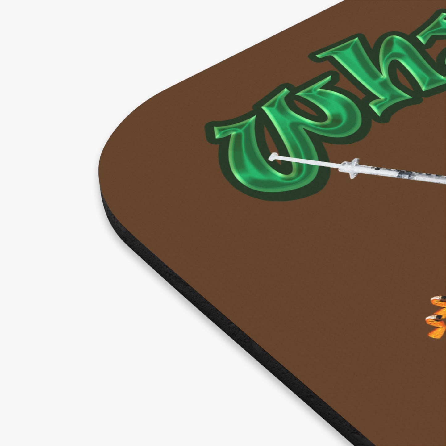 the bum's shit - Mouse Pad (Rectangle) (brown)