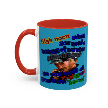 high noon - Accent Mug (turquoise)