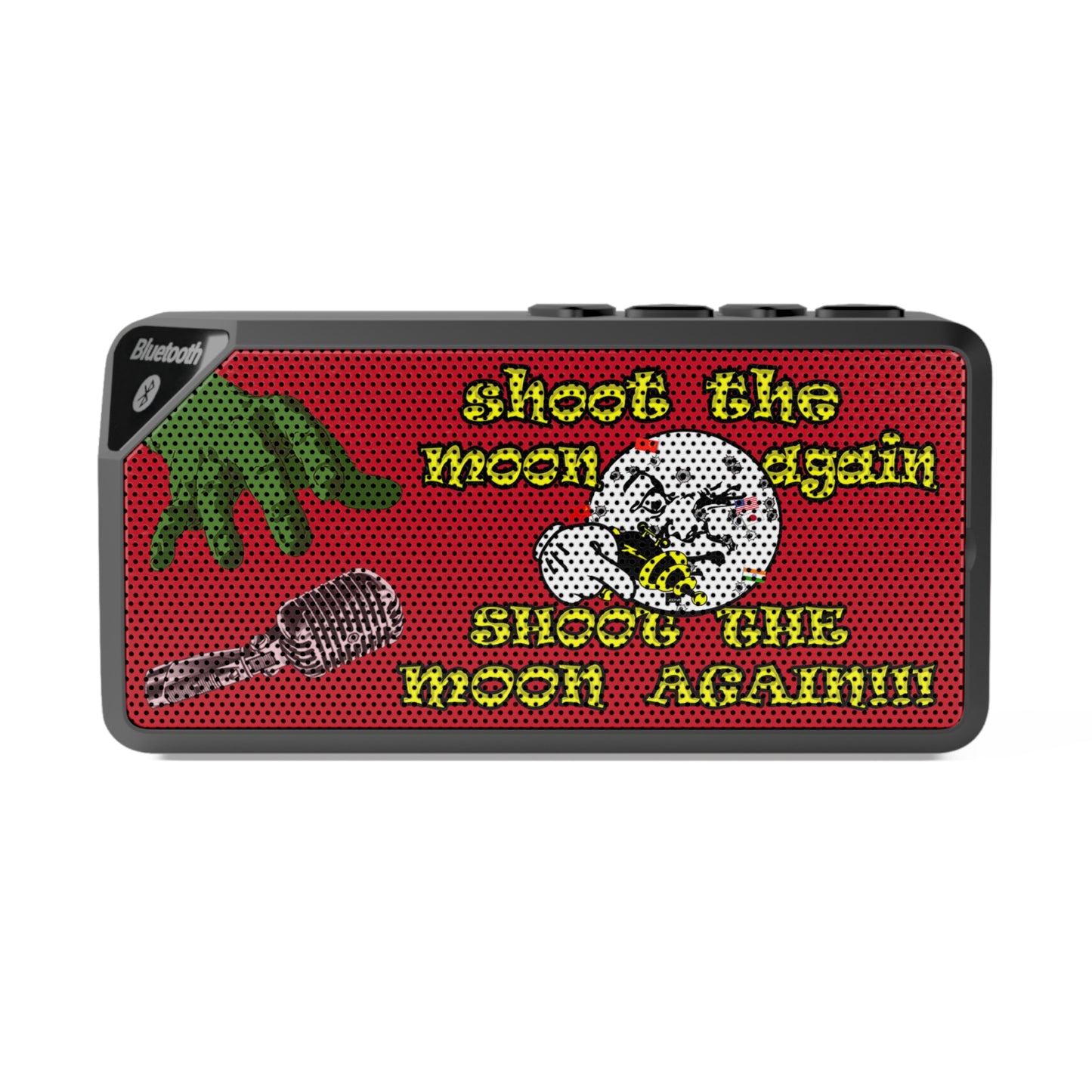 shoot the moon again - Jabba Bluetooth Speaker (dark red)