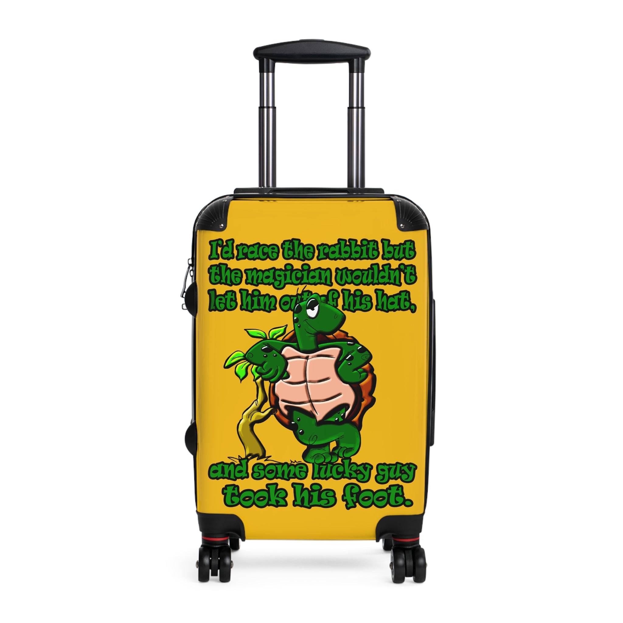 turtle race - Suitcase (yellow)