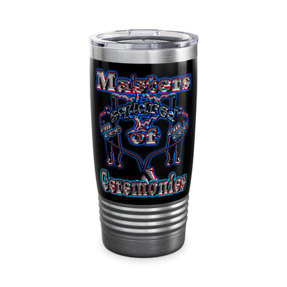 em cee squared - Ringneck Tumbler, 20oz (black)