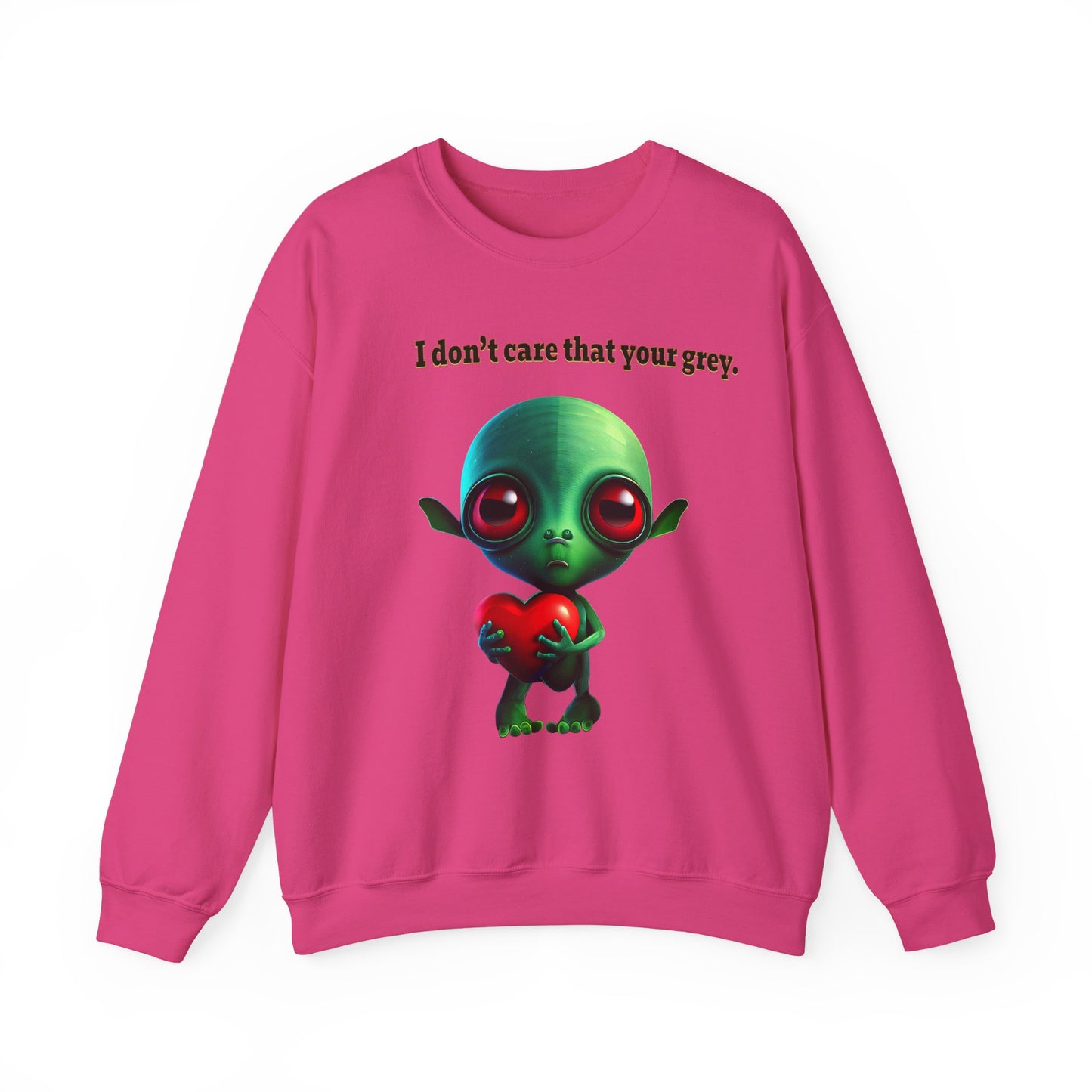 I don't care that your grey - Unisex Heavy Blend™ Crewneck Sweatshirt