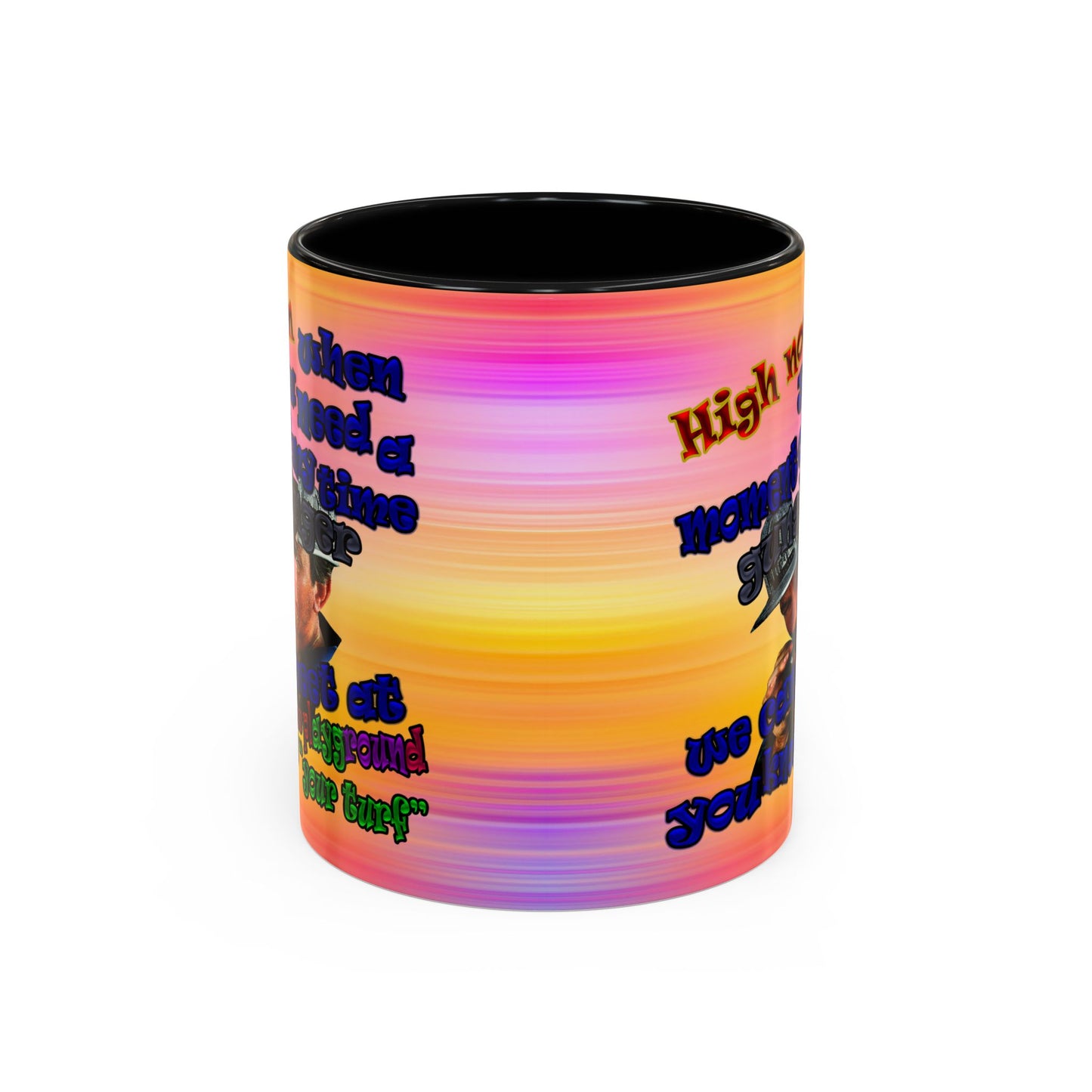 high noon - Accent Mug (color blur)