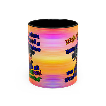 high noon - Accent Mug (color blur)