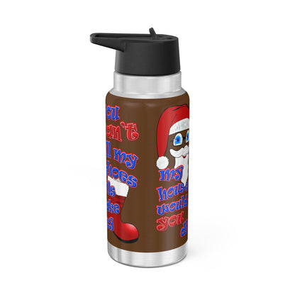 santa's shoes - Gator Tumbler, 32oz (brown)