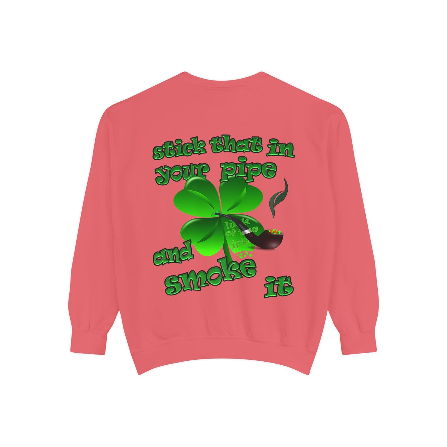 celtics logo - Unisex Garment-Dyed Sweatshirt