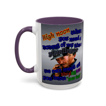 high noon - Accent Mug (brushed nickel)