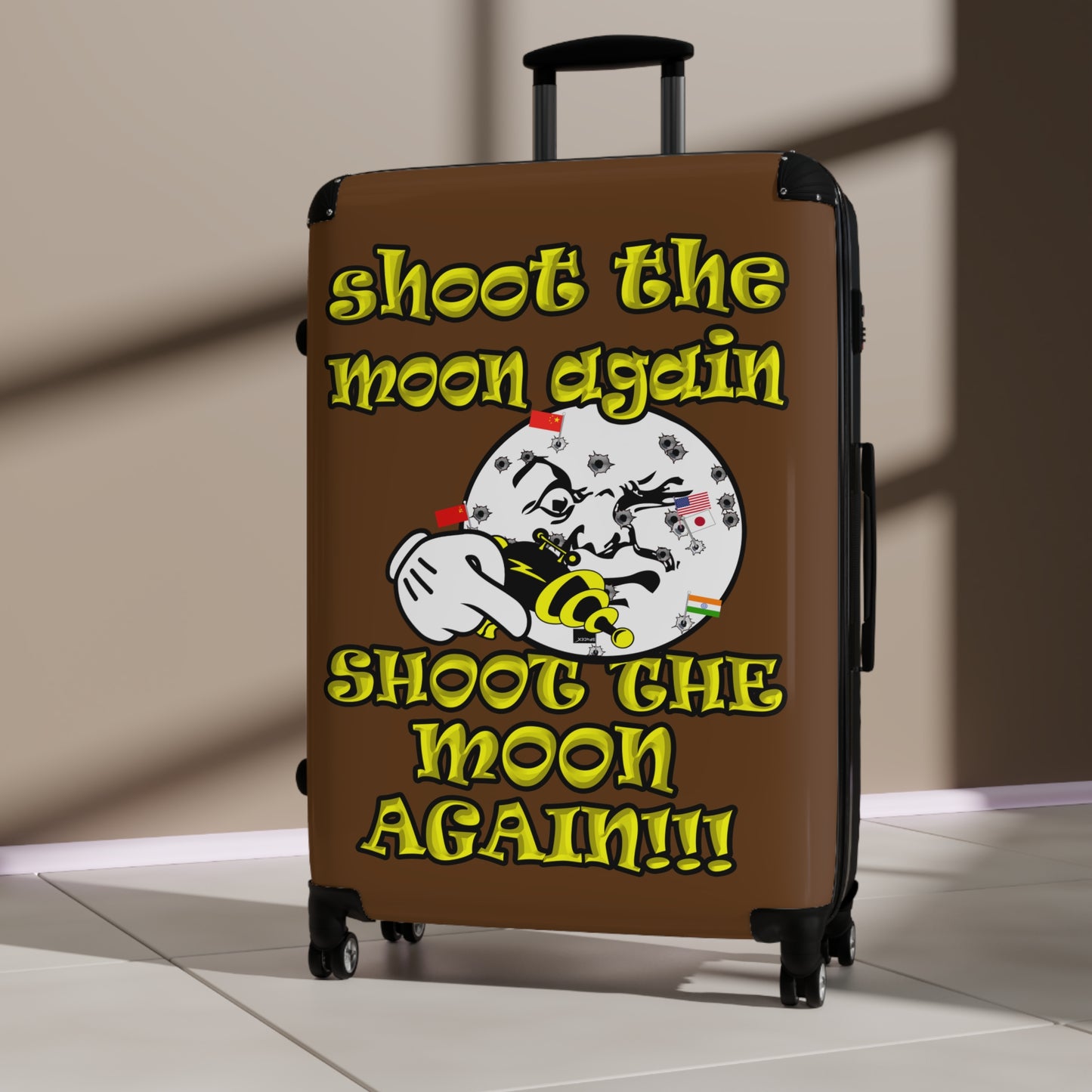 shoot the moon again - Suitcase (brown)