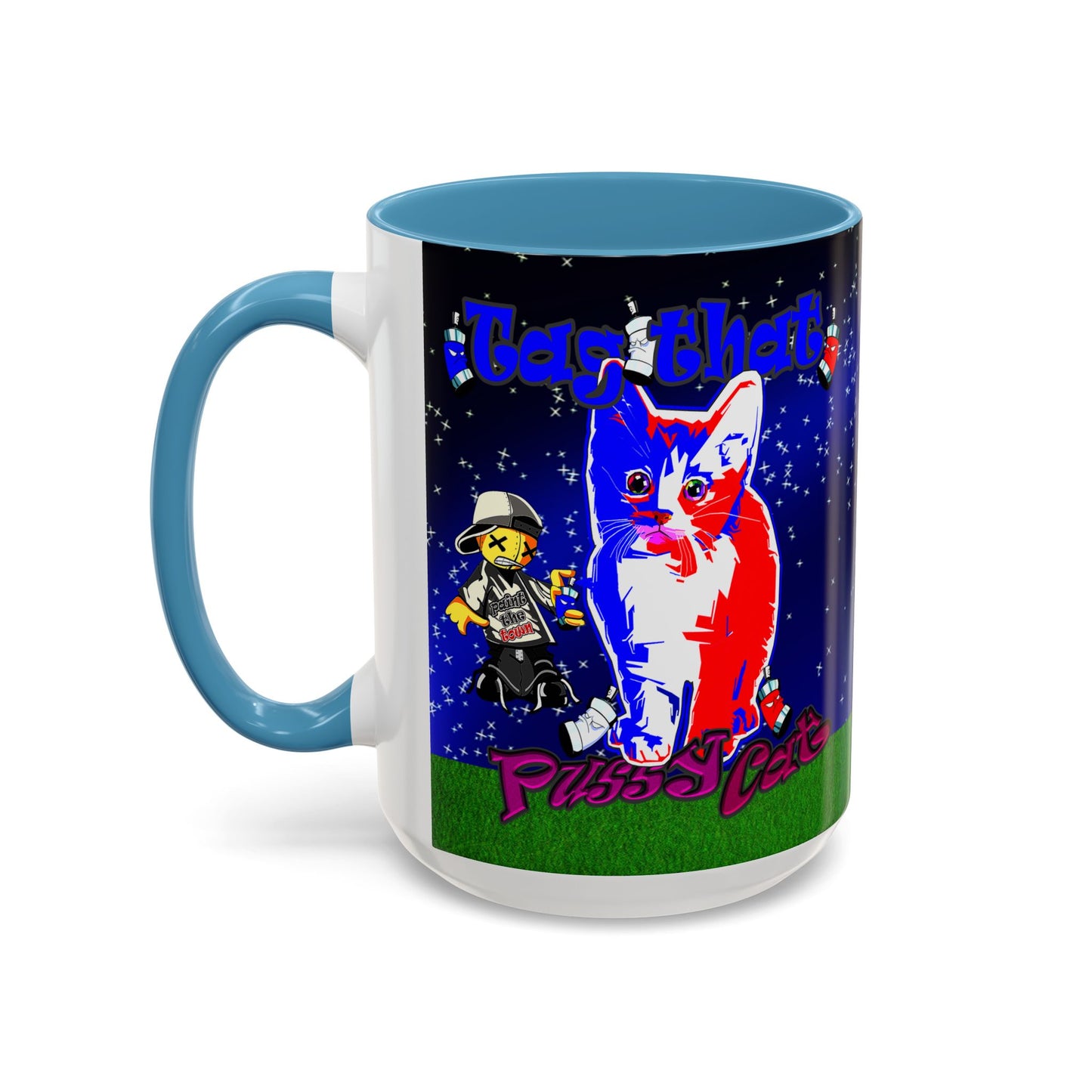tag that - Accent Mug ('snoops' background)