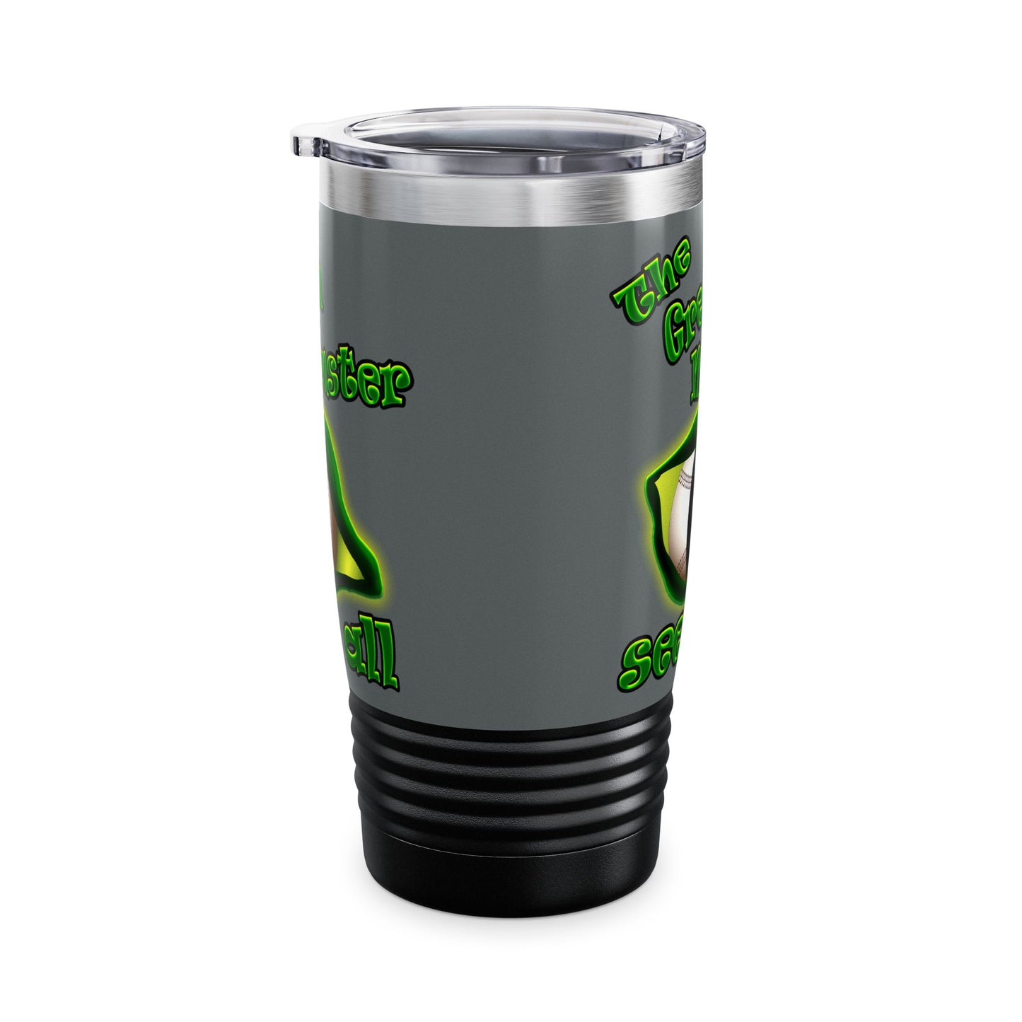green monster - Ringneck Tumbler, 20oz (dark grey)