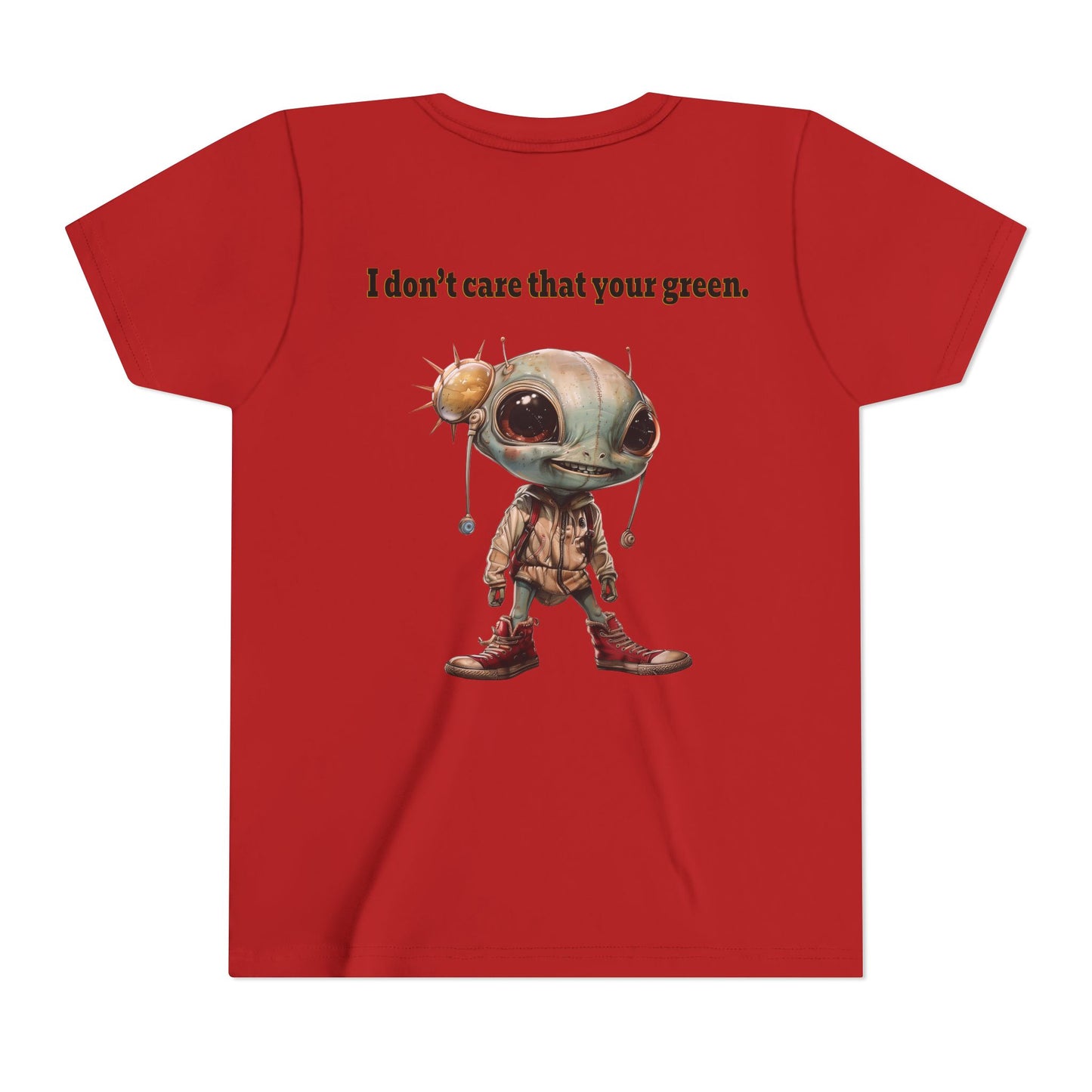 I don't care that your grey - Youth Short Sleeve Tee
