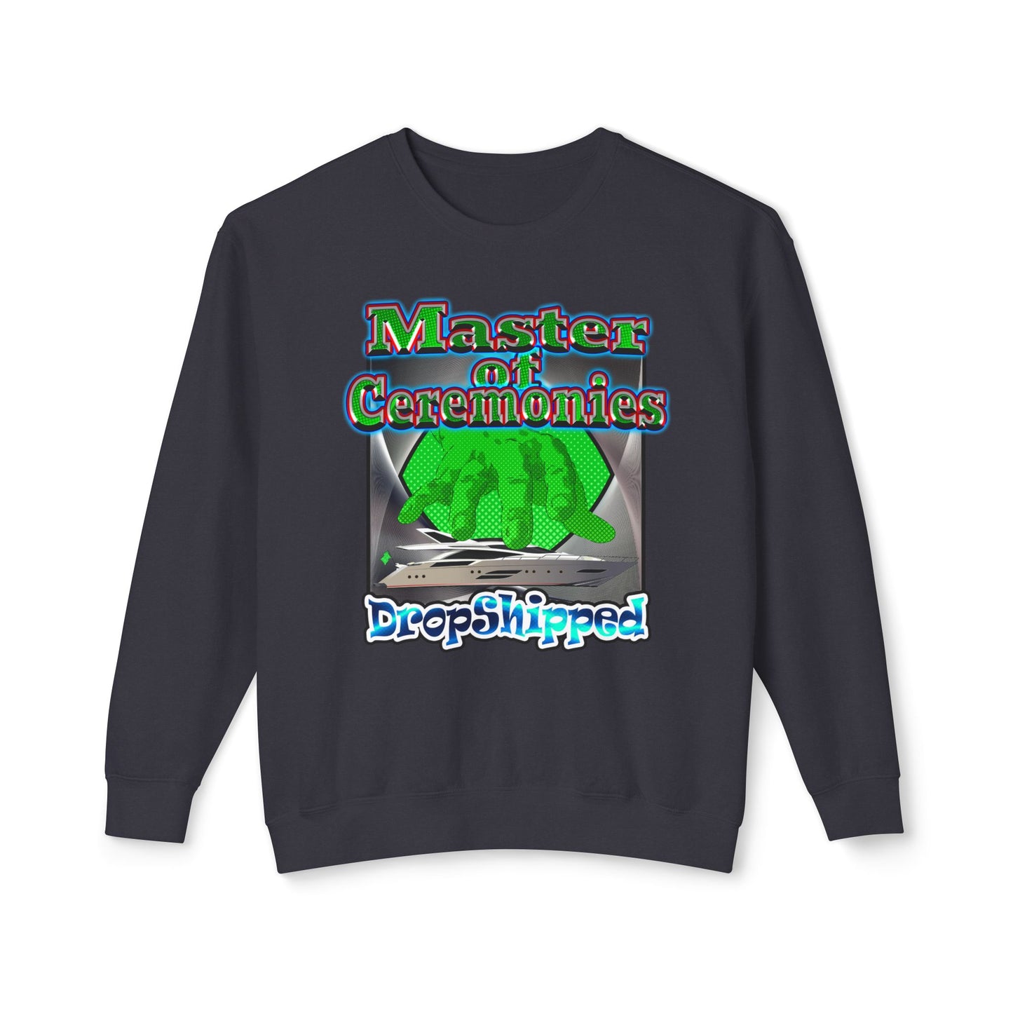 logo - Unisex Lightweight Crewneck Sweatshirt