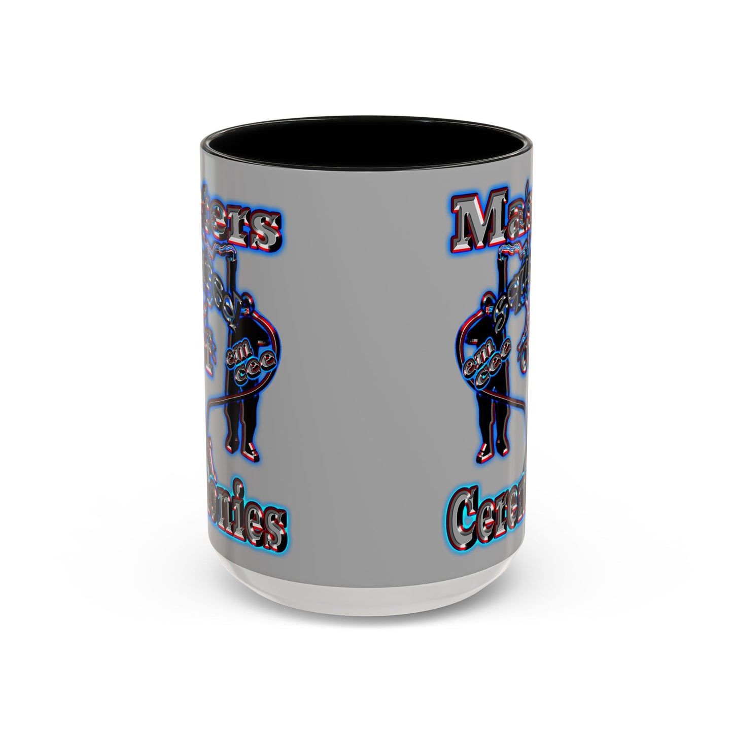 em cee squared - Accent Mug (light grey)