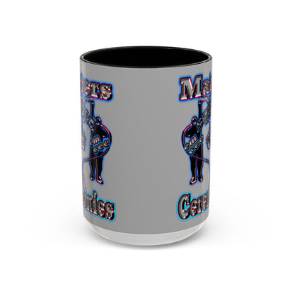 em cee squared - Accent Mug (light grey)