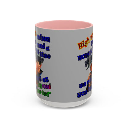 high noon - Accent Mug (light grey)