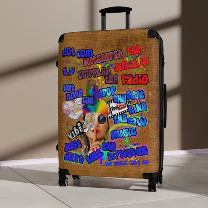 drop the beat - Suitcase (brown papyrus)