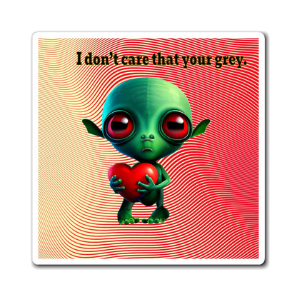 I don't care that your grey - Magnets - (yellow-orange wave)