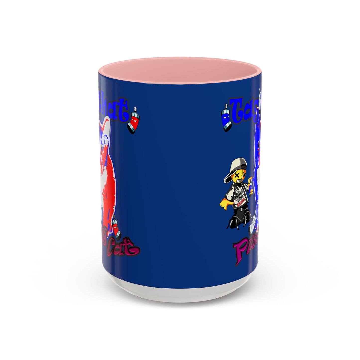 tag that - Accent Mug (dark blue)