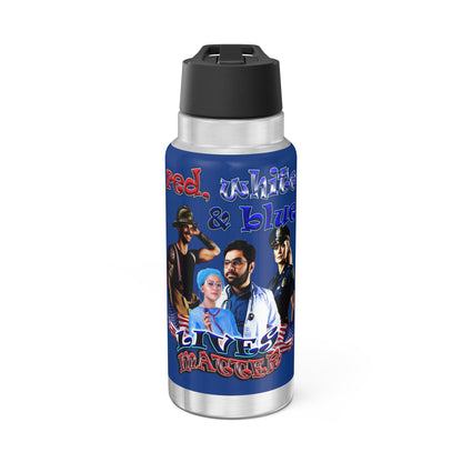 rw&b lives matter - Gator Tumbler, 32oz (dark blue)