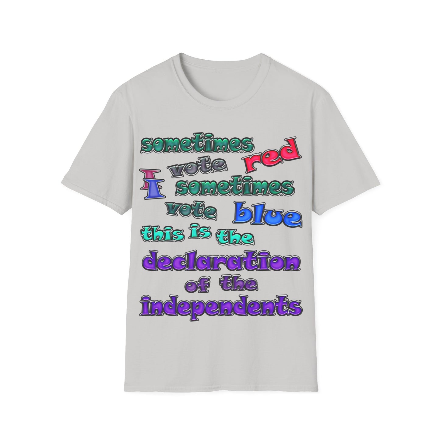 declaration of the independents - Unisex Softstyle T-Shirt