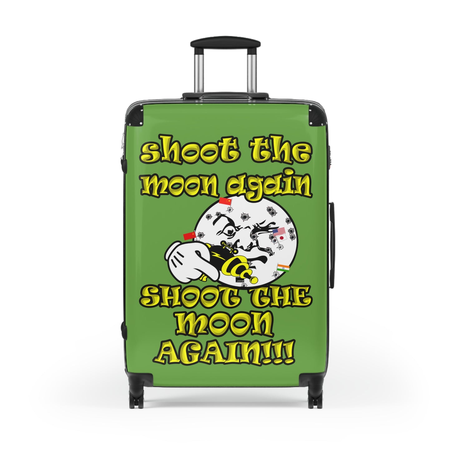 shoot the moon again - Suitcase (green)