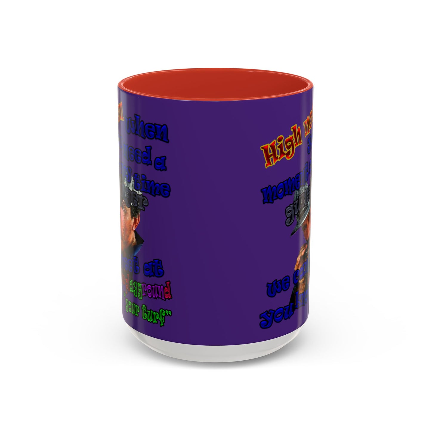 high noon - Accent Mug (purple)