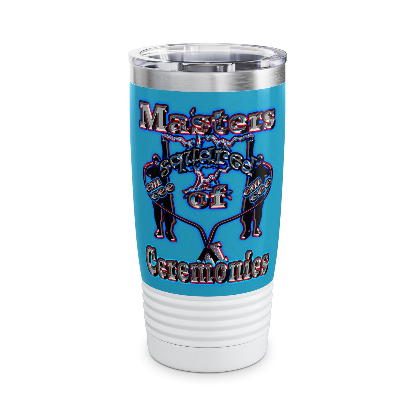 em cee squared - Ringneck Tumbler, 20oz (turquoise)