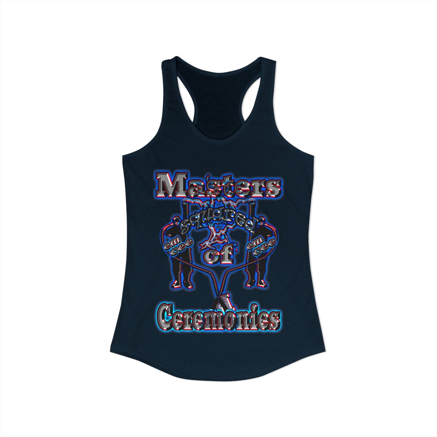 em cee squared - Women's Ideal Racerback Tank