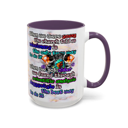 doggystyle - Accent Mug (white marble)