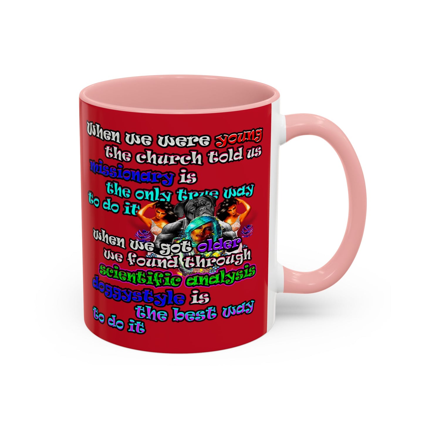 doggystyle - Accent Mug (dark red)