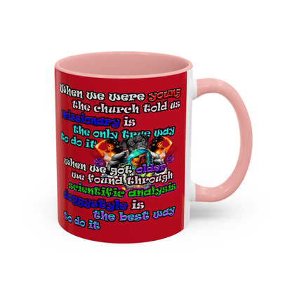doggystyle - Accent Mug (dark red)