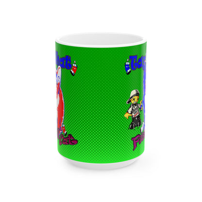 tag that - White Mug (logo green)
