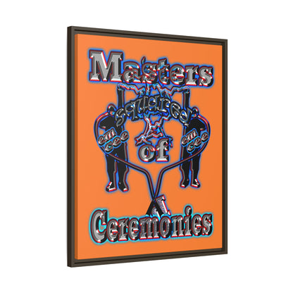 em cee squared - framed canvas art (crusta)