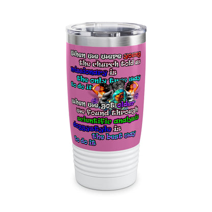 doggystyle - Ringneck Tumbler, 20oz (light pink)