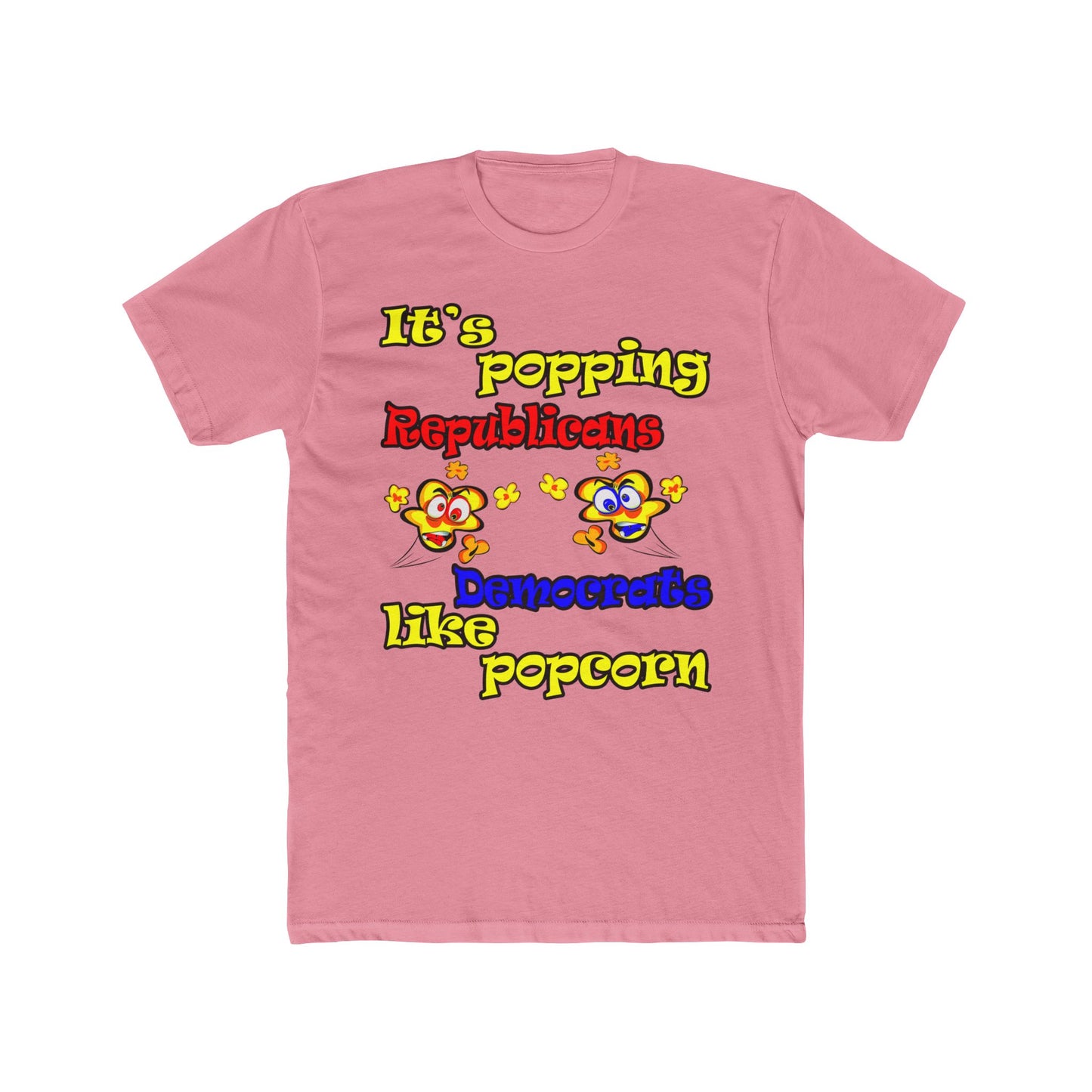 popping like popcorn - Men's Cotton Crew Tee