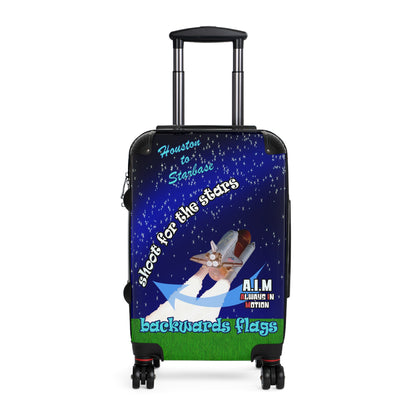 shoot for the stars - Suitcase ('snoops' background)