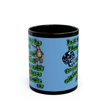 og - Black Mug (light blue)