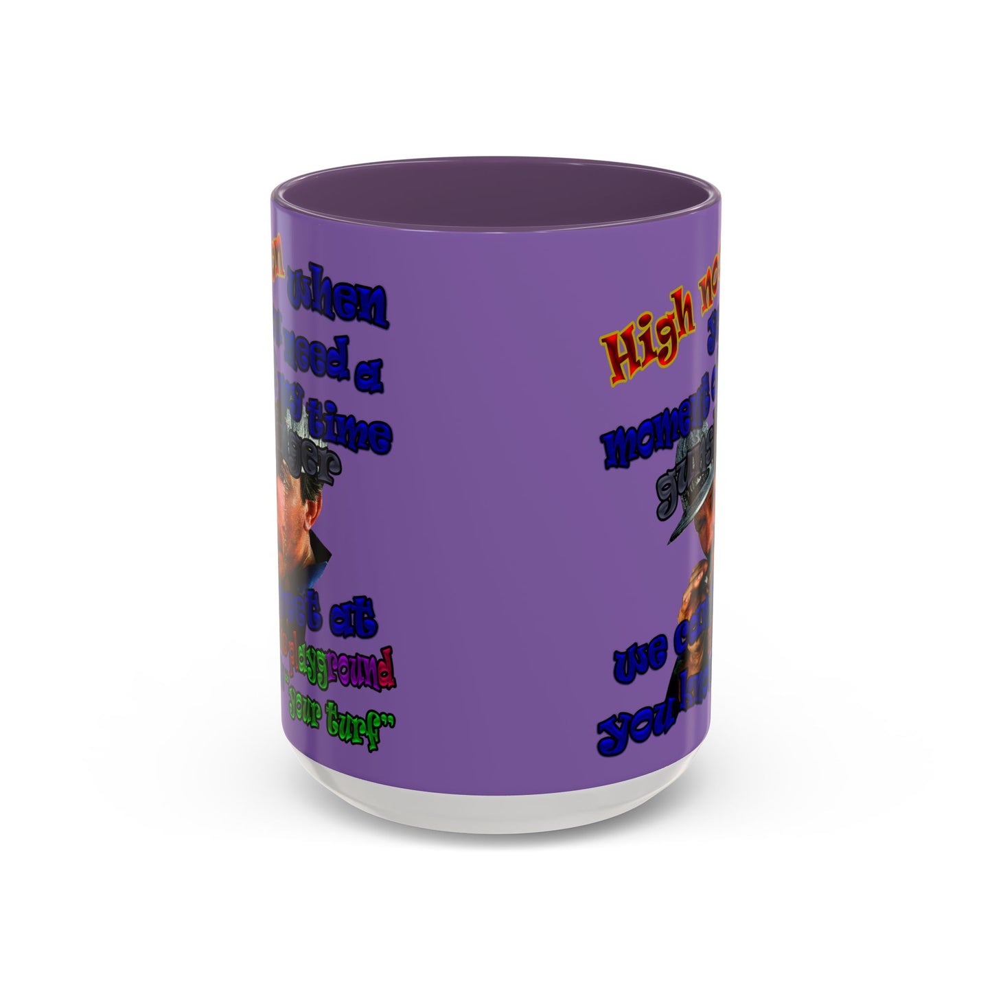 high noon - Accent Mug (light purple)