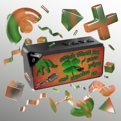stick that in your pipe and smoke it - Jabba Bluetooth Speaker (burnt orange)