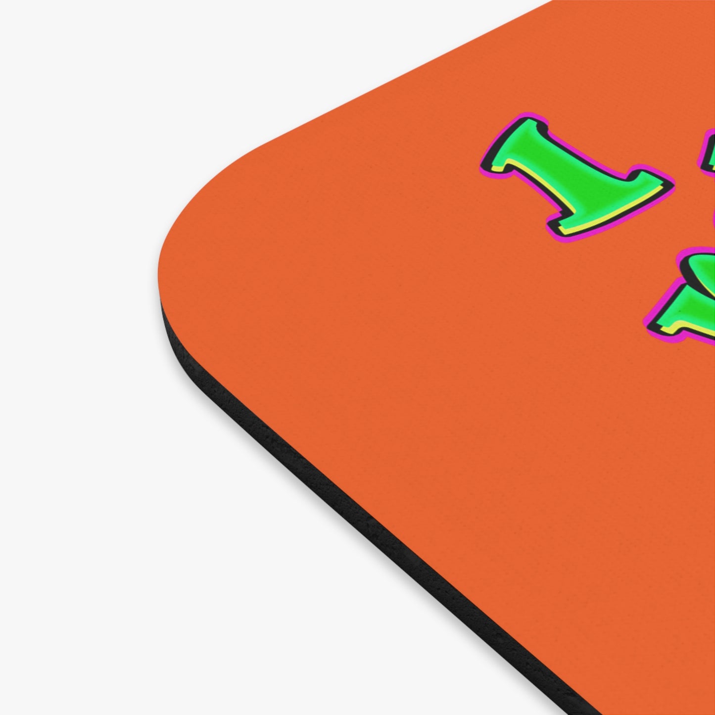 noticed you noticing - Mouse Pad (Rectangle) (orange)
