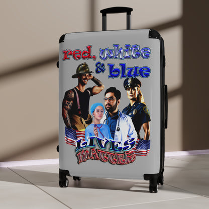 rw&b lives matter - Suitcase (light grey)