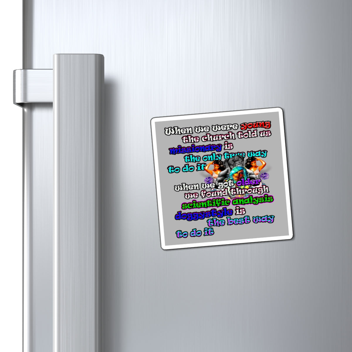 doggystyle - Magnets - (light grey)