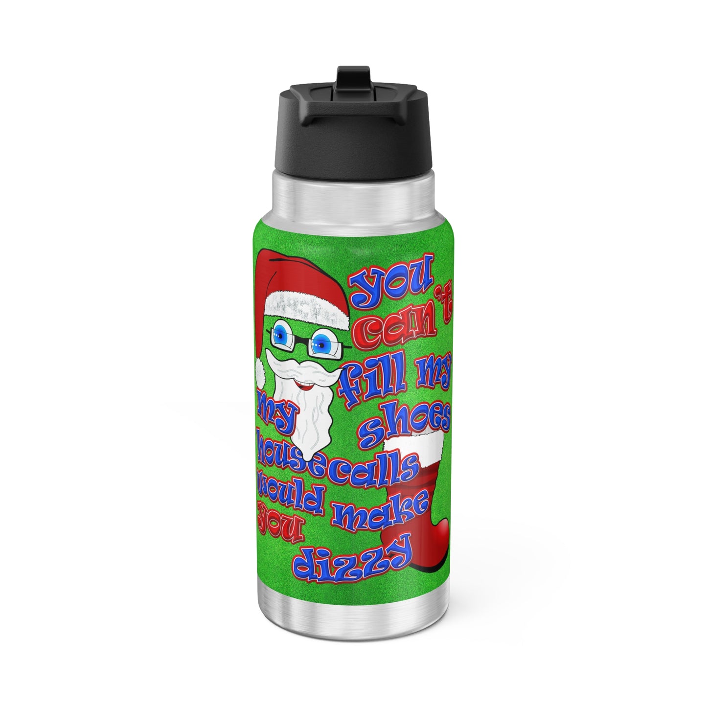 santa's shoes - Gator Tumbler, 32oz  (green turf)