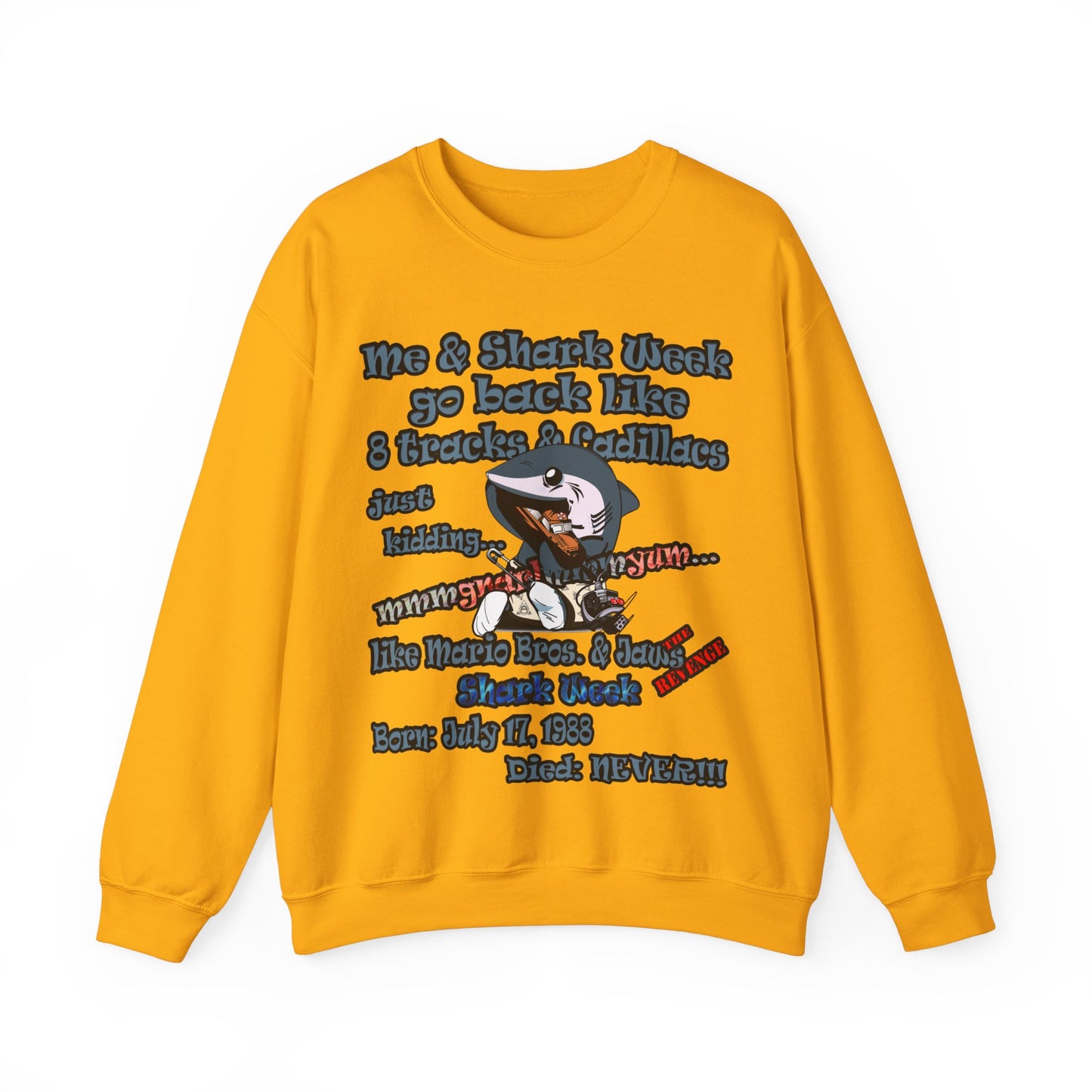 shark week - Unisex Heavy Blend™ Crewneck Sweatshirt