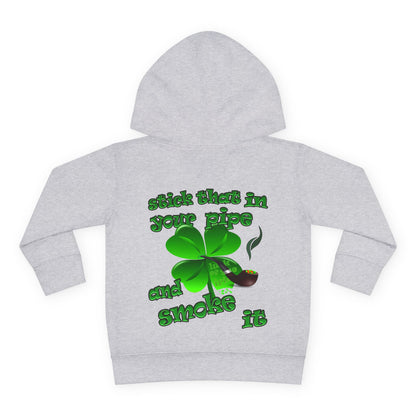 celtics logo - Toddler Pullover Fleece Hoodie